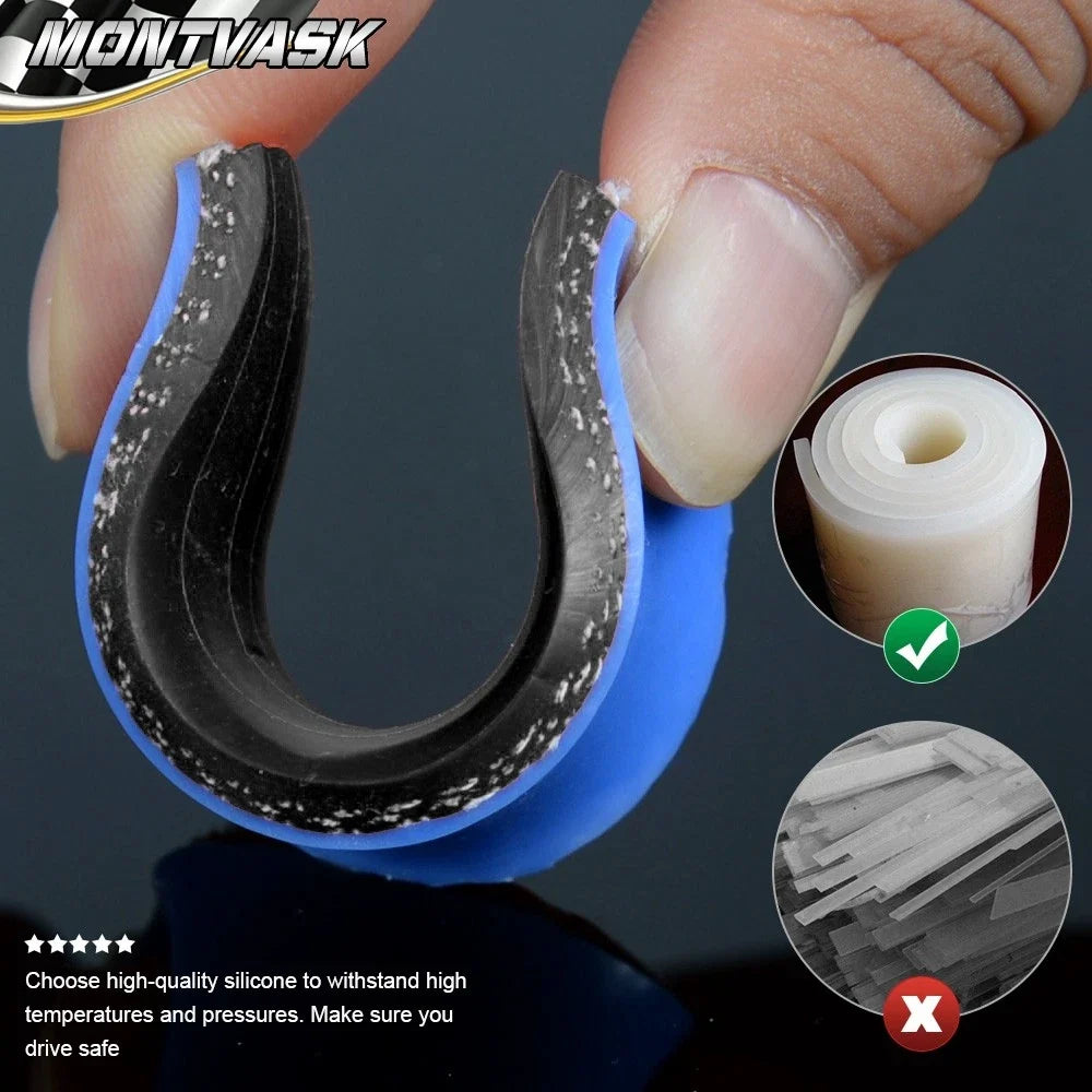 Silicone Radiator Coolant Hose Kit for Honda CR500 CR500R (1995–2001)