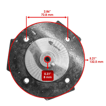 60" Deck Spindle & 20.5" Medium-Lift Blade Kit for Gravely ZT60 (MD)