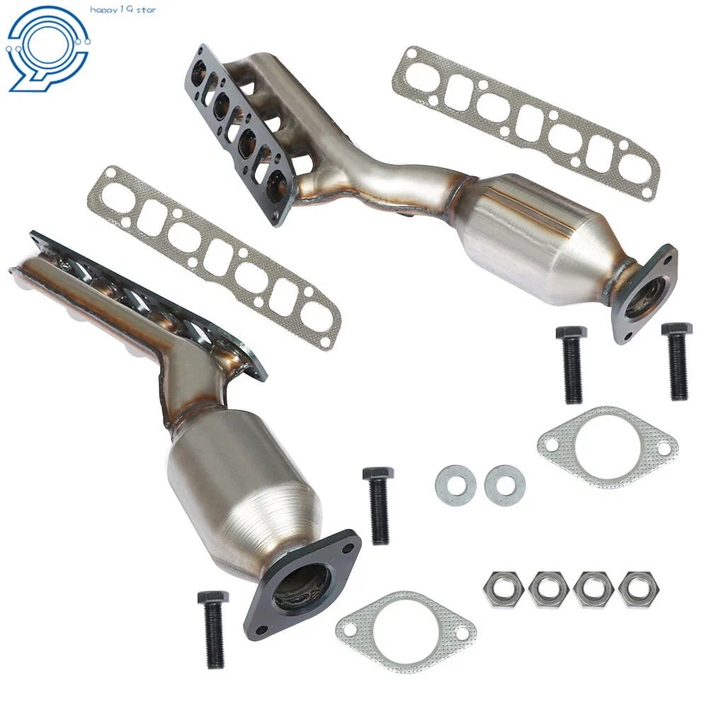 Set of 2 Catalytic Converters for Nissan Titan 5.6L (2004–2015)