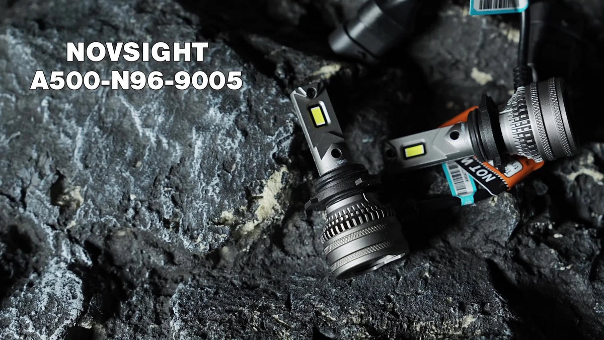 4PCS LED Headlight Bulbs 9005 9006 for High Low Beam (6500K) NSA500N9690059006