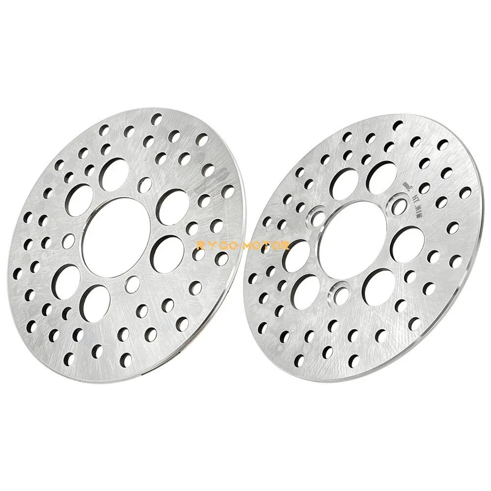 2x Front Brake Discs Rotor for Kawasaki Lakota 300 (1995–2003) KEF300A KEF300B