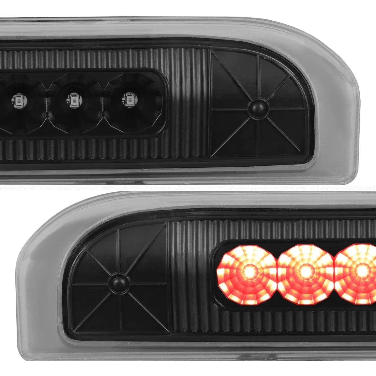 Full LED High Mount Third Tail Brake Light for Nissan Cube (2009–2014)