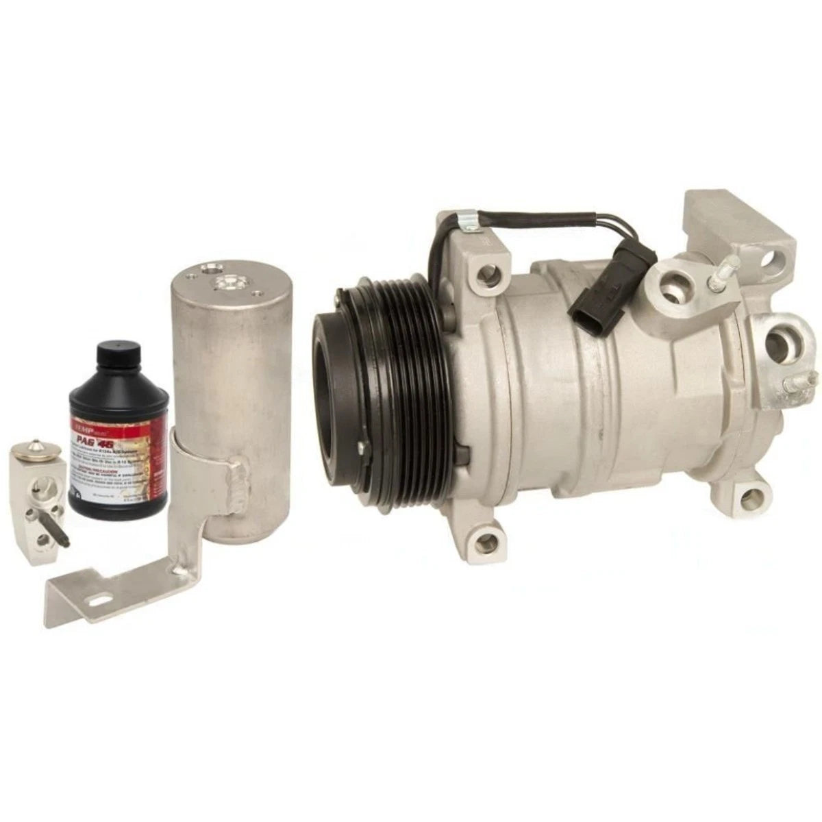 A/C Compressor with Clutch for Dodge Grand Caravan, Chrysler, VW (2008–2010)