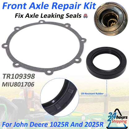 Front Axle Repair Kit for John Deere 1025R 2025R (TR109398)