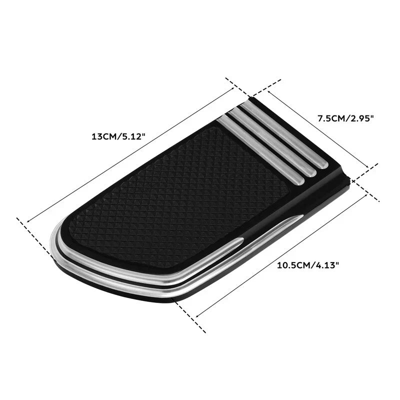 Brake Pedal Pad for Harley Touring Street Road Glide Softail (1980–2017)