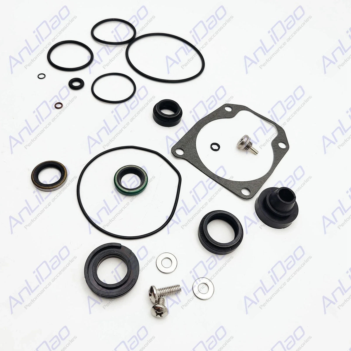 Lower Unit Gearcase Seal Kit for Johnson Evinrude 25-50HP (0433550)