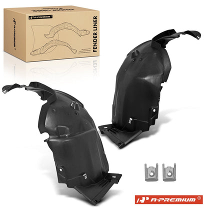 2X Inner Fender Liners for BMW E90 E91 E92 (2006–2013) 51717059377, 51717059378