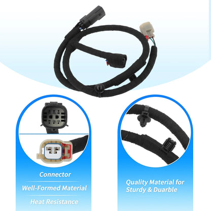 Driver Side Bed Lamp Wiring Harness Jumper Assembly for Ford F-150 (2015–2020)