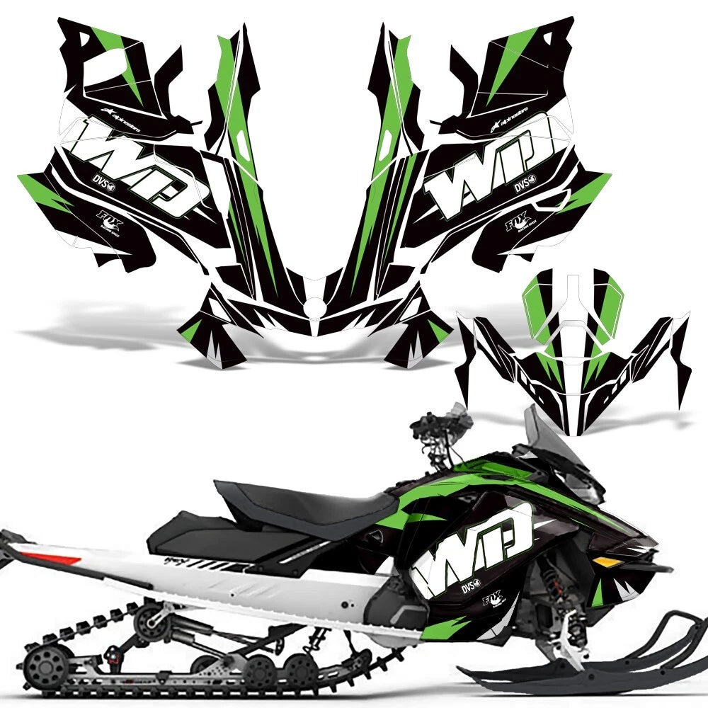 Graphic Stickers Decals for Ski Doo Gen 4 MXZ Renegade Summit 850 (2017–2021)