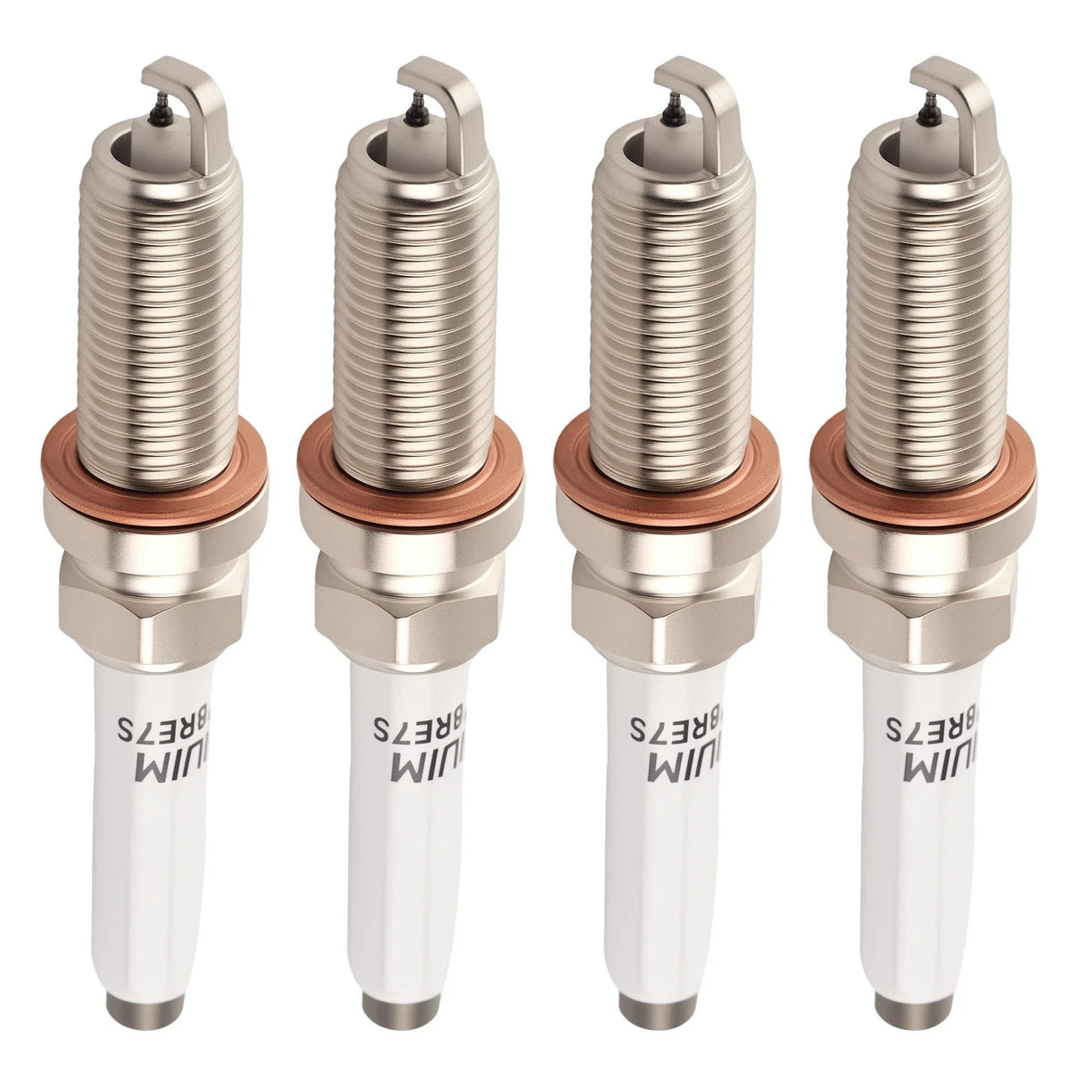 Set of 4 Platinum Spark Plugs for Mercedes-Benz SLC300 (2017–2020)