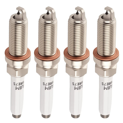 Set of 4 Platinum Spark Plugs for Mercedes-Benz SLC300 (2017–2020)