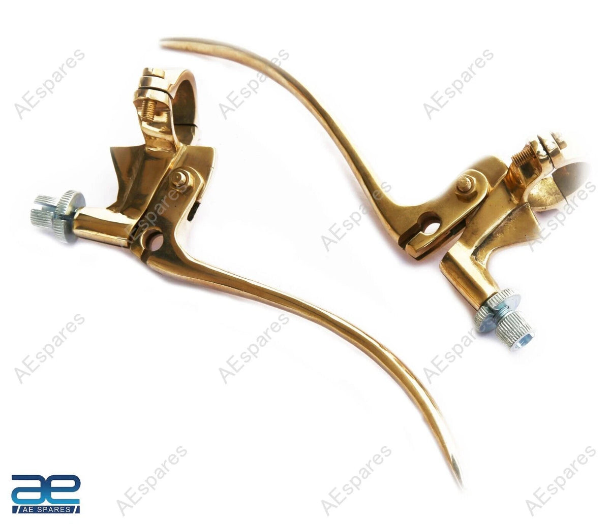 7/8" Handlebar Brake Clutch Lever Set for BSA Triumph Vintage Bikes