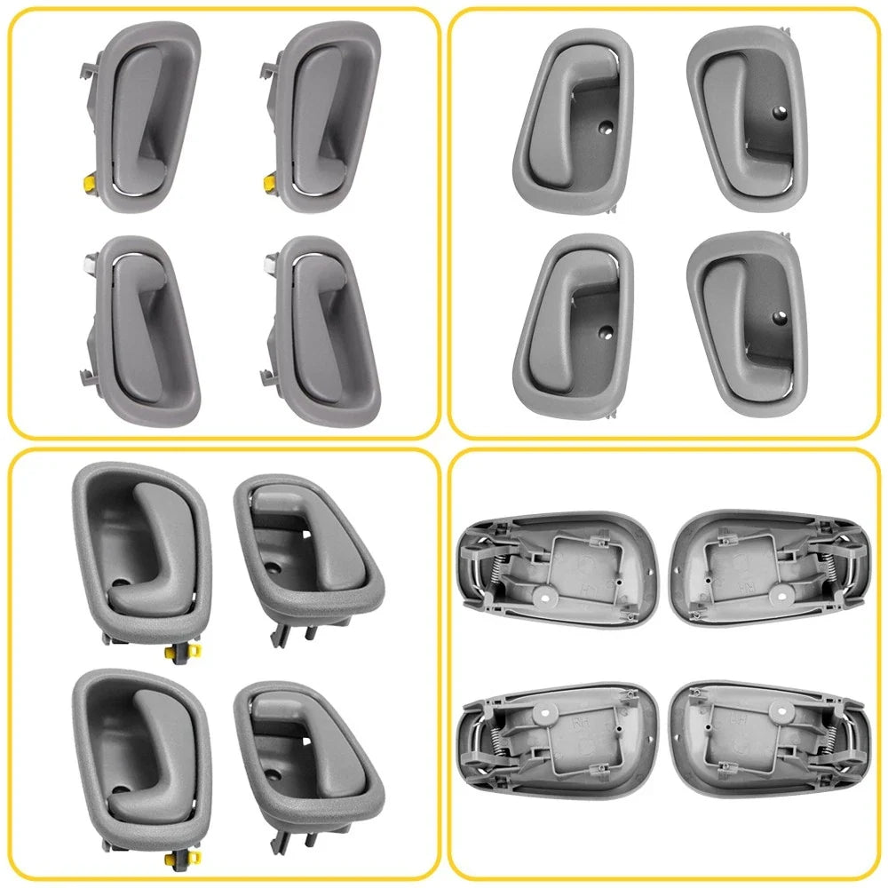 Set of 4 Inside Door Handles for Toyota Corolla (1998–2002)