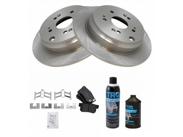 Brake Pad and Rotor Kit for Acura RDX (2007–2012) 69637SDYF