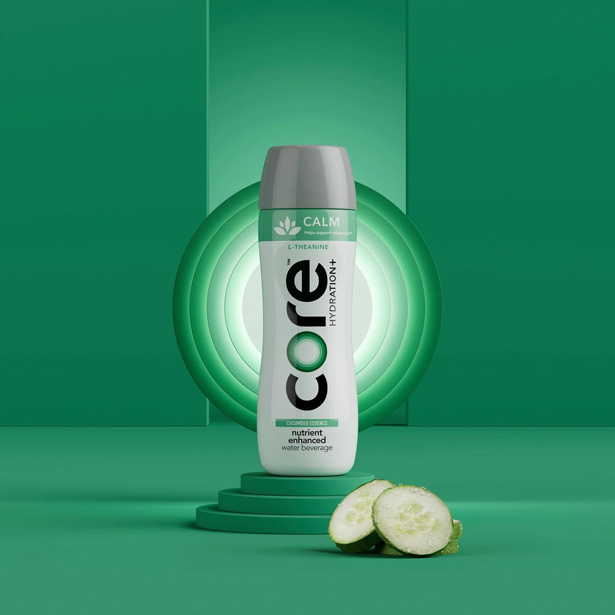 CORE Hydration+ Calm for Cucumber Essence (Pack of 12) 23.9 Fl Oz