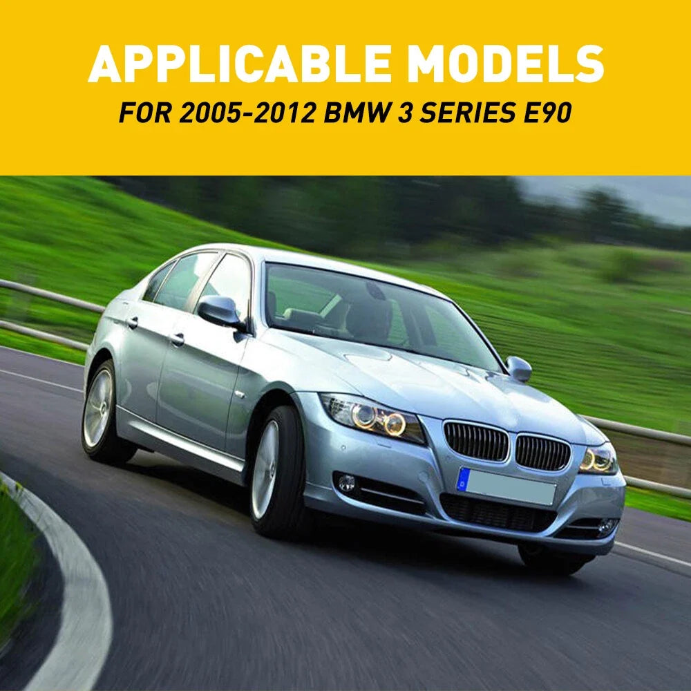 Carbon Fiber Interior Air Vent Outlet Cover for BMW Series 3 E90 E92 (2005–2012)