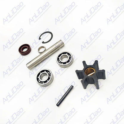 Sea Water Pump Shaft Flexible Impeller Kit for Volvo Penta (21951414, 875756)