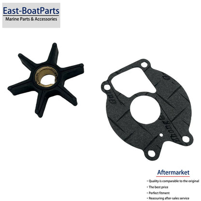 Water Pump Impeller & Gasket for Mercury 18 20 25 HP Outboard (850893 993261)