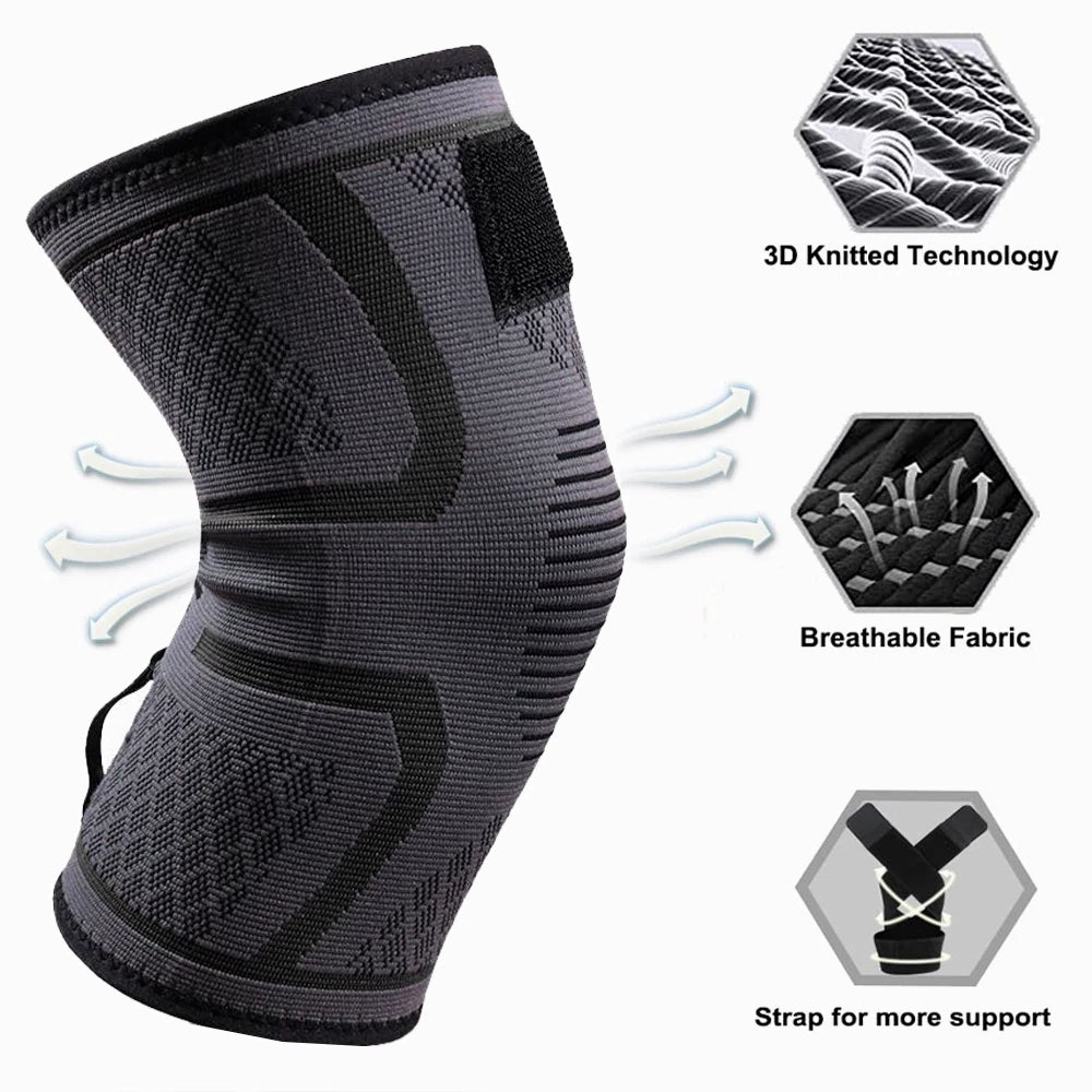 Knee Sleeve Compression Brace for Sport Joint Pain Relief