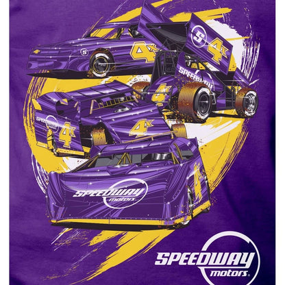 Speedway Purple Reign T-Shirt for Small (91019530-S)