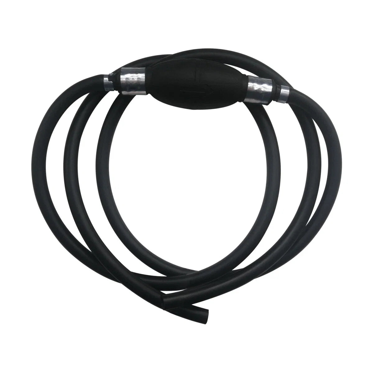Fuel Hose Line Assembly with Primer Bulb for Marine Outboard Motors (3/8")