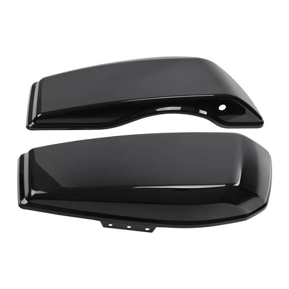 Vivid Black Hard Saddlebag Lids for Harley CVO Road Street Glide (2023–2025)