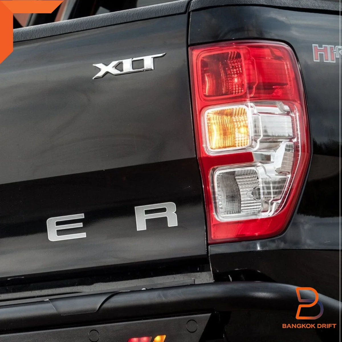 Rear Tailgate Protector Tub Rail Cover for Ford Ranger PX T6 Raptor (12-21)