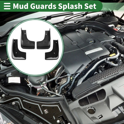 Set of 4 Mud Flaps Splash Guards for Nissan Teana (2008–2012)