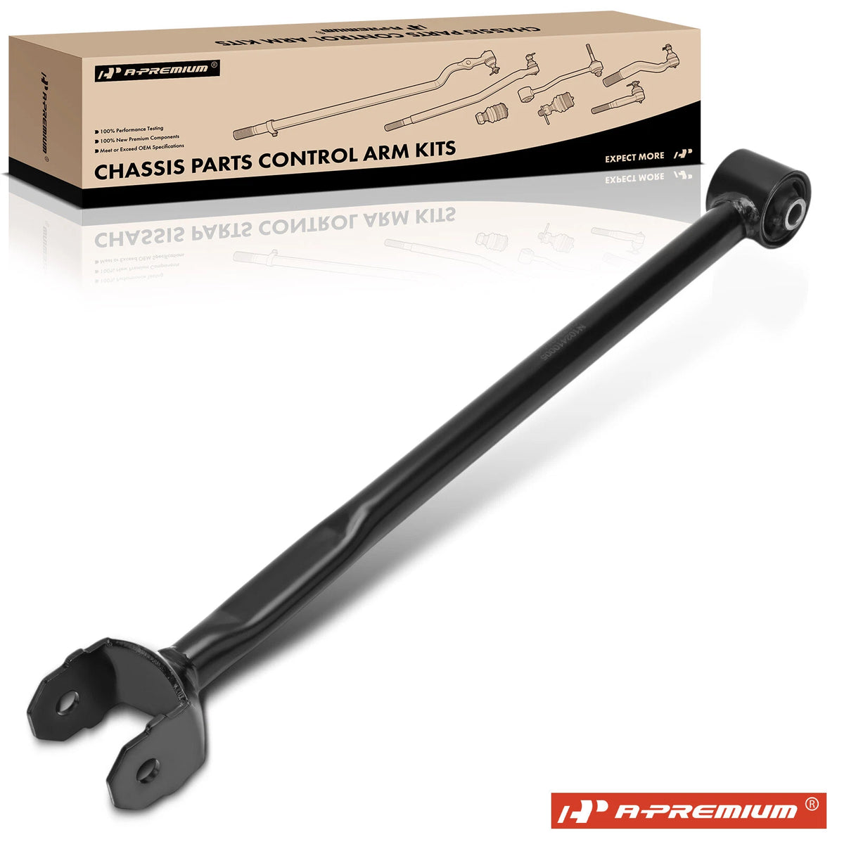 Set of 2 Rear Trailing Arms for Toyota Highlander Venza (2008–2016) 4878048080, 4878048081, MS861014, CMS861014