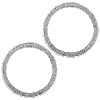 2 Exhaust Muffler Pipe Gaskets for Yamaha XV535 Virago 1987–2000 MG152AA1018