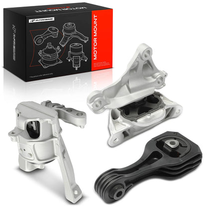 3X Engine Motor & Trans Mount for Honda Civic (2016–2020) 50820TBAA02, 50820TBAA01, 50850TBAA81
