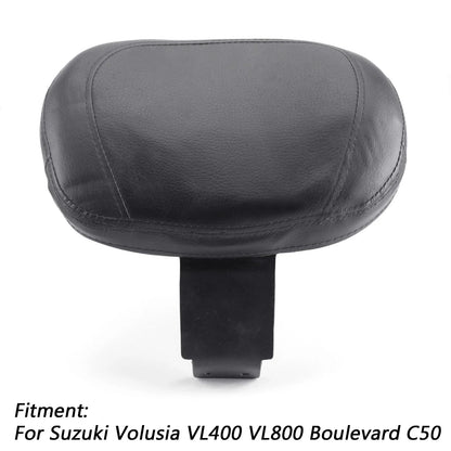 Driver Backrest Cushion Pad for Suzuki Volusia VL400 VL800 Boulevard C50 (2001–2020)