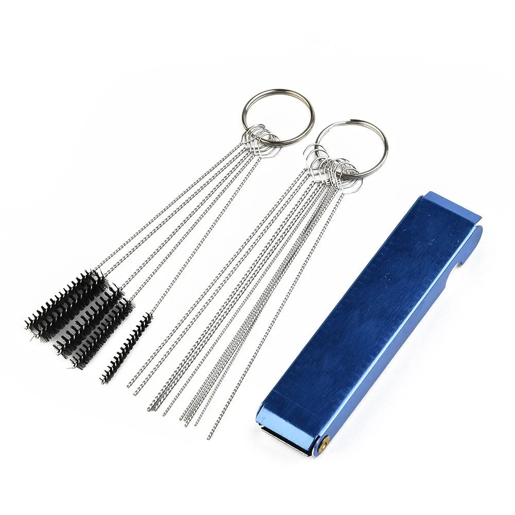 Carburetor Cleaning Brush Set for ATV Motorcycle (2.0MM-5.0MM)