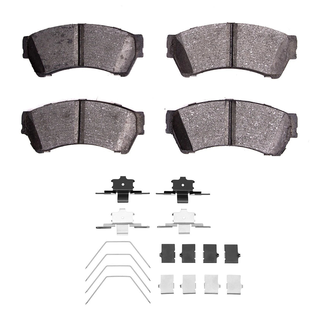 2X Brake Pad Set Front for Mazda 6 (2006–2013) 2551-1164-01