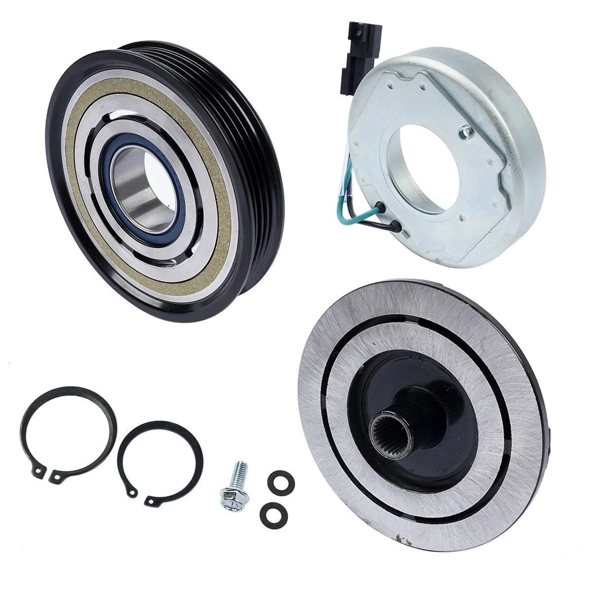 AC Compressor Clutch with Pulley for GMC Sierra 1500 (2014–2018)