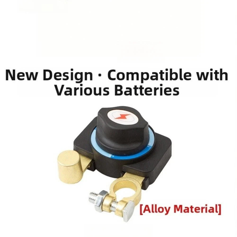 Battery Power Disconnect Switch for Cars SUVs Boats (12V & 24V Systems)