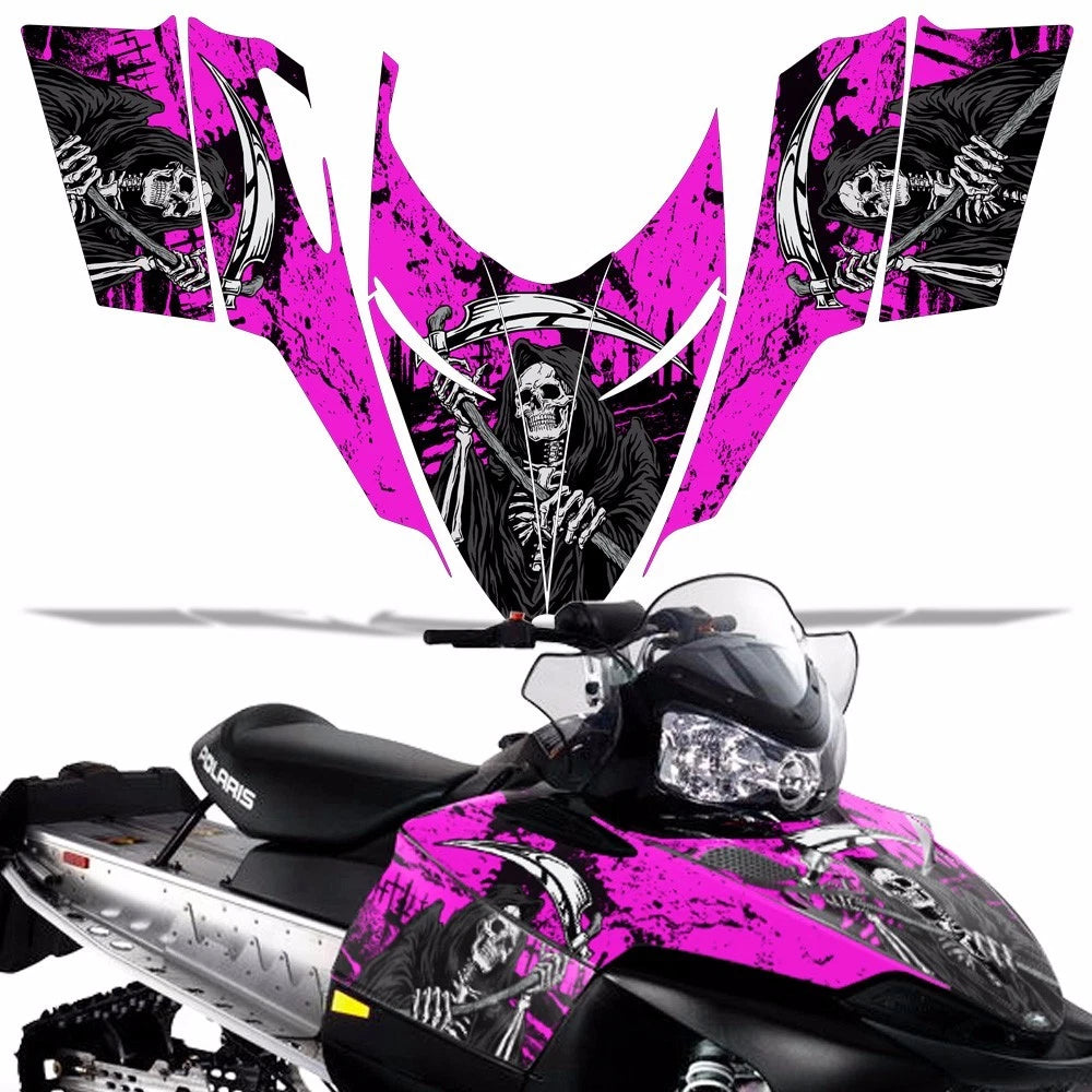 Sled Graphic Decal Sticker for Polaris Shift/Dragon/RMK/Switchback (2006–2010)