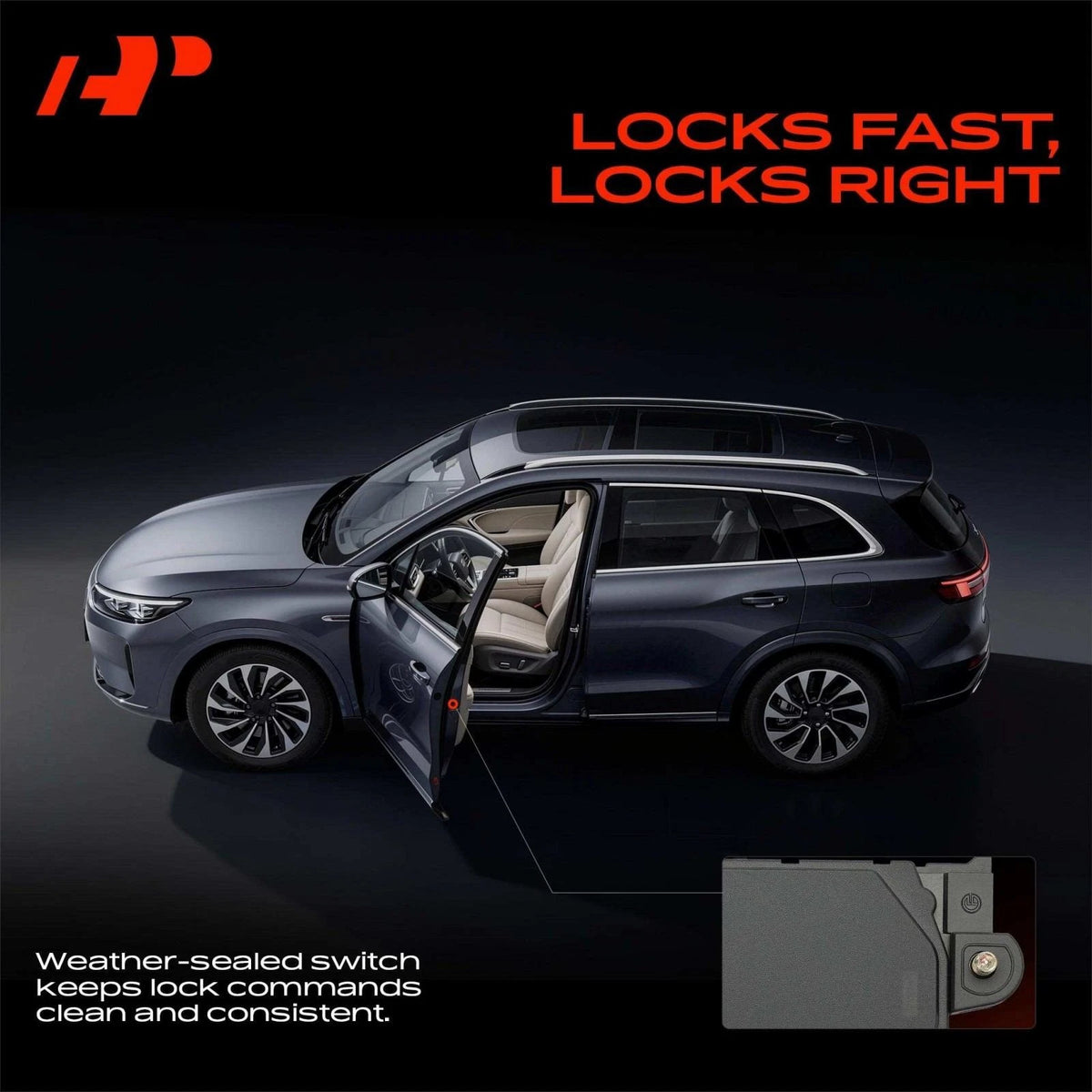Front Right Door Lock Actuator for Hyundai Elantra (1996–2000) 9575029000, 9575029001, 759-417