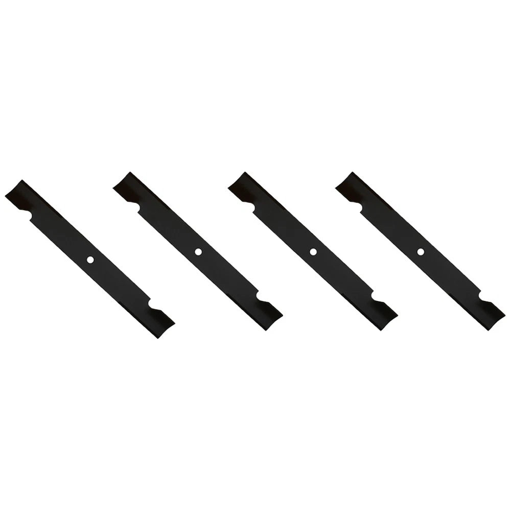 Set of 4 Notched High Lift Mower Blades for Dixie Chopper (Fits 30227-60)