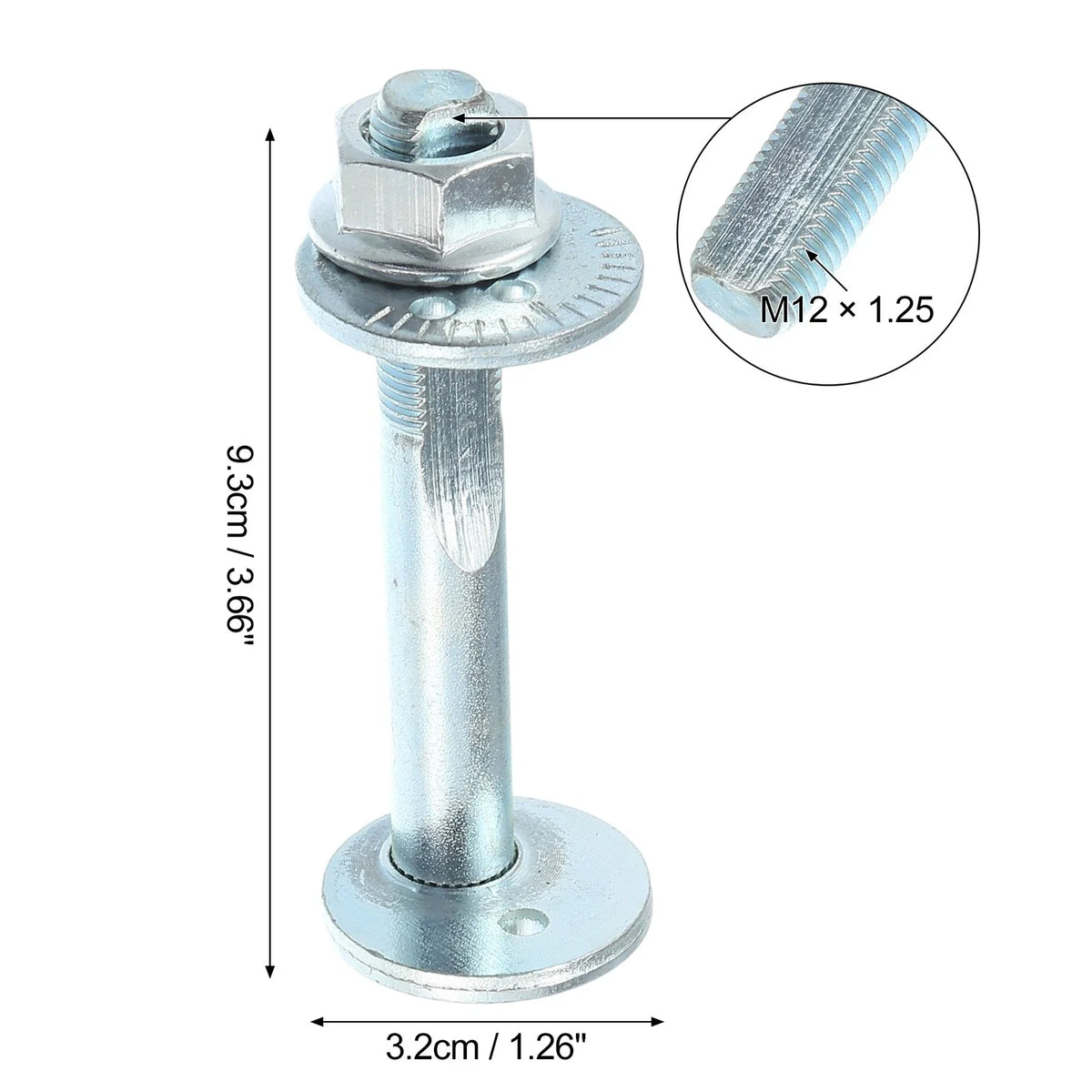 Set of 2 Eccentric Alignment Camber Bolts for Mitsubishi Lancer (2002–2006) No.MR333373
