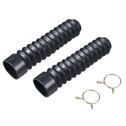 Rubber Fork Cover Boots Sleeves for Yamaha Tri Moto YTM200 (1983–1985) PAIR