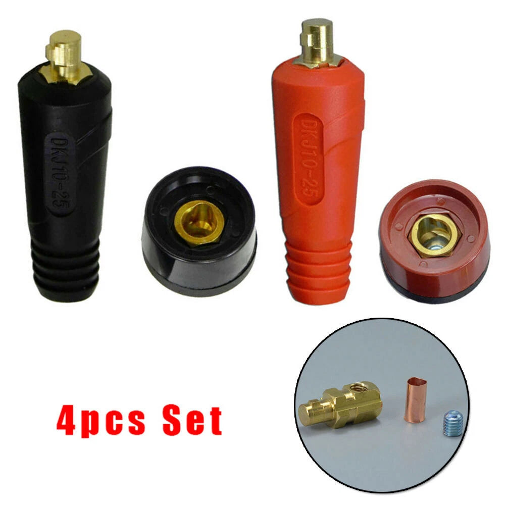 4X TIG Quick Cable Panel Connector Socket for Model DKJ10-25 & DKZ10-25