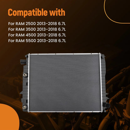 Aluminum Coolant Radiator for RAM 2500 3500 (2013–2018) 6.7L 8013490