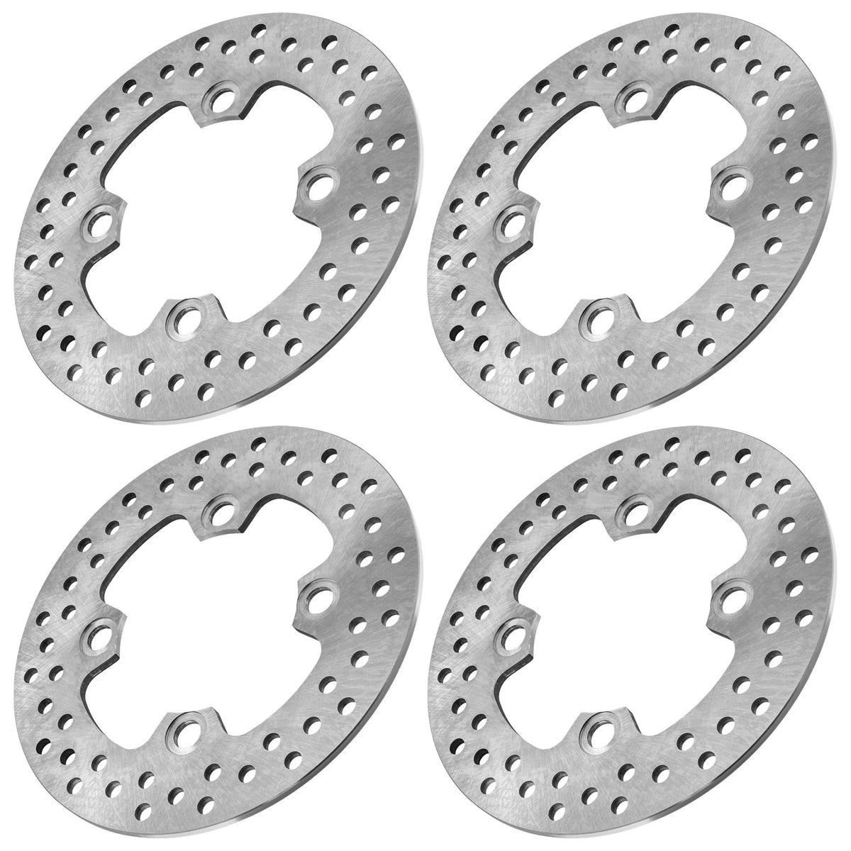 Front & Rear Brake Disc Rotors for Kawasaki Mule Pro-FXT (2015–2026) - DS195+VS, 41080Y009