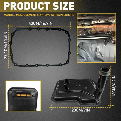 Transmission Filter Oil Pan Gasket for Silverado 2500/3500 HD (2007–2019)