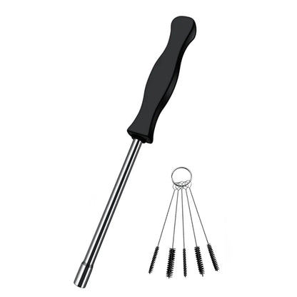 Set of 5 Jet Brushes with 4mm Hex Adjusting Tool for Comprehensive Maintenance