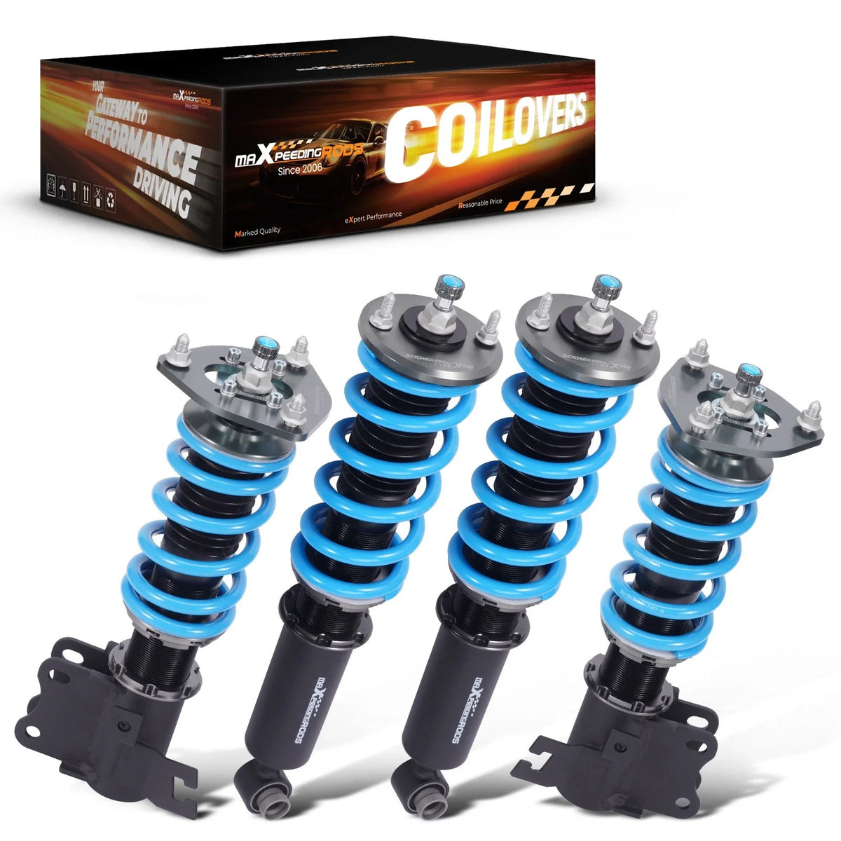 24 Level Damper Coilovers for Nissan 240SX S13 (1989–1994) Struts Springs Kit