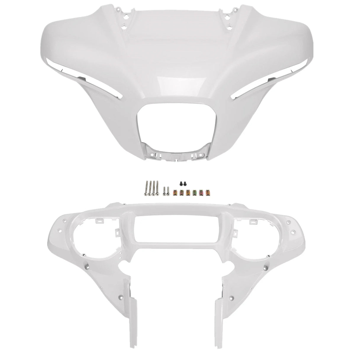 Inner Outer Batwing Fairing for Harley Touring FLHXSE (2023–2025) White Onyx Pearl