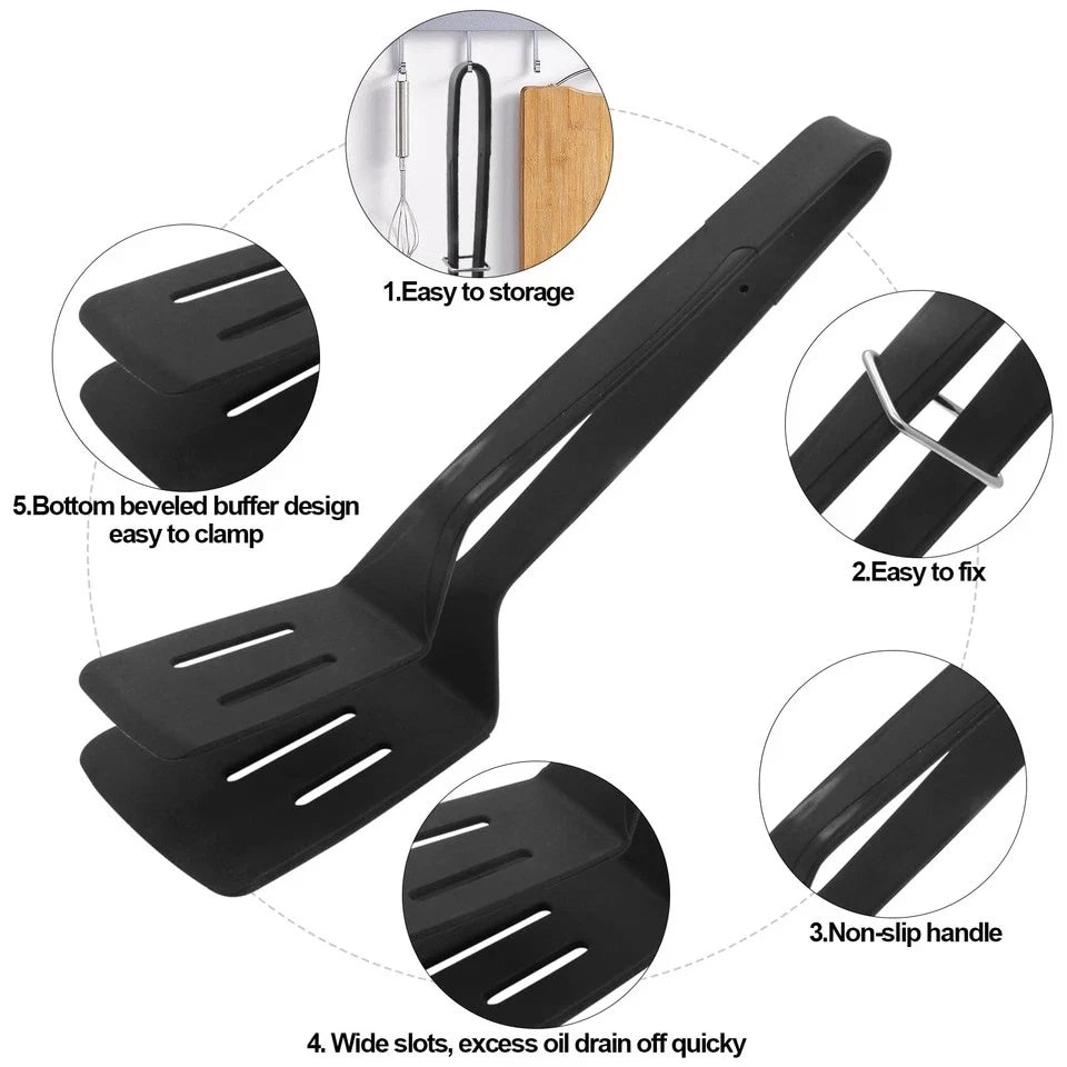 Silicone Cooking Tongs for Kitchen BBQ (2010–2023)