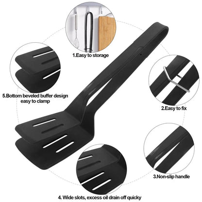 Silicone Cooking Tongs for Kitchen BBQ (2010–2023)